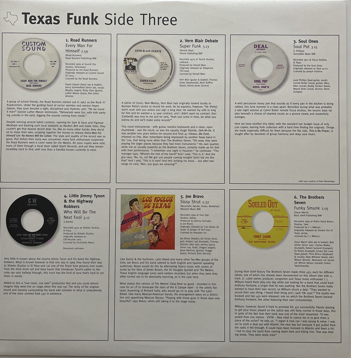 Mr. G's Hard Texas Funk 1968-75-21 Unreleased Cuts X 2 Vinyl