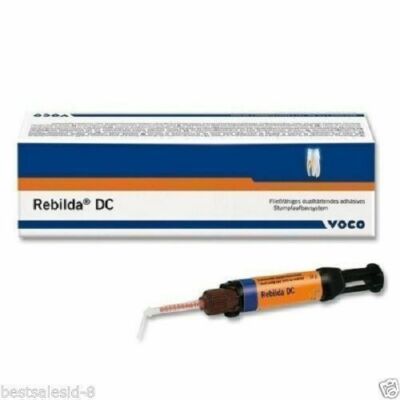 3X Voco Rebilda DC Dental Quick Mix Syringe Dentin Shade 10 gm