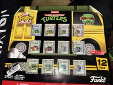 Funko Bitty Pop Teenage Mutant Nina Turtles 12 Pack.  Sealed