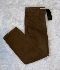 Nili Lotan Chestnut Brown Corduroy Women s Pants Bradford Size 8 NWT 395
