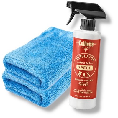 COLLINITE S 845 Insulator Speed Wax Versiegelung für Auto & Boot Pflege Set
