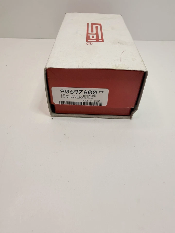 SPI Dial Indicator 24-300-6 0–1" Range 0.001" White Face – New Open Box - Image 3 of 4