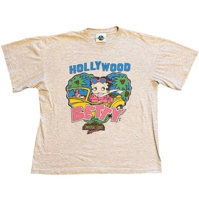 Vintage 90s Betty Boop Cruising Hollywood Universal Studios T