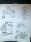 11 Disney ROBIN HOOD Original LINE ART Promo Stills Re-Release 2000 — photo 2