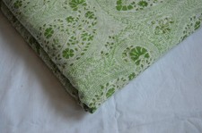 Hand Block Print Fabric 2 Yard 100 Cotton NO TARRIF CHARGES 100 ZK 207