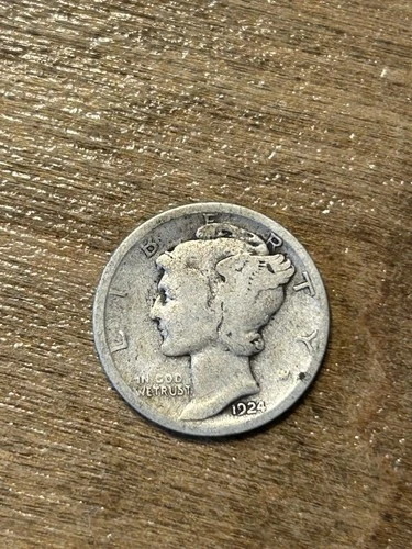 1924S Mercury Dime VG
