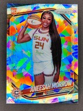 2025 Panini WNBA Prizm ANEESAH MORROW Rookie Silver Ice Variation #146 Sun (B)