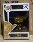 Funko Pop! Star Wars - Yoda Gold Metallic #124 - Special Edition + Protector
