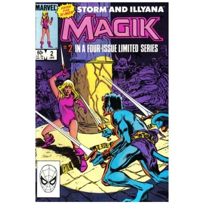Magik #2 - 1983 series Marvel comics NM minus Full description below [d 
