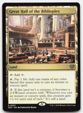 Great Hall of the Biblioplex 257 Secrets of Strixhaven Magic: The Gathering NM