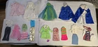 Vintage Barbie Clothes  Includes Midnight Blue Gown And Coat,  Senior Prom Dress