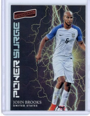 2016-17 PANINI AFICIONADO SOCCER POWER SURGE JOHN BROOKS