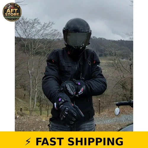 RIDEIRON Motorcycle Jacket XL CE Certified Windproof Protective Gear image 8