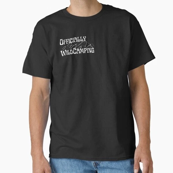 Wild Camping Scotland : Officially wildcampin T-Shirt Made in US/AUS Size S-2XL