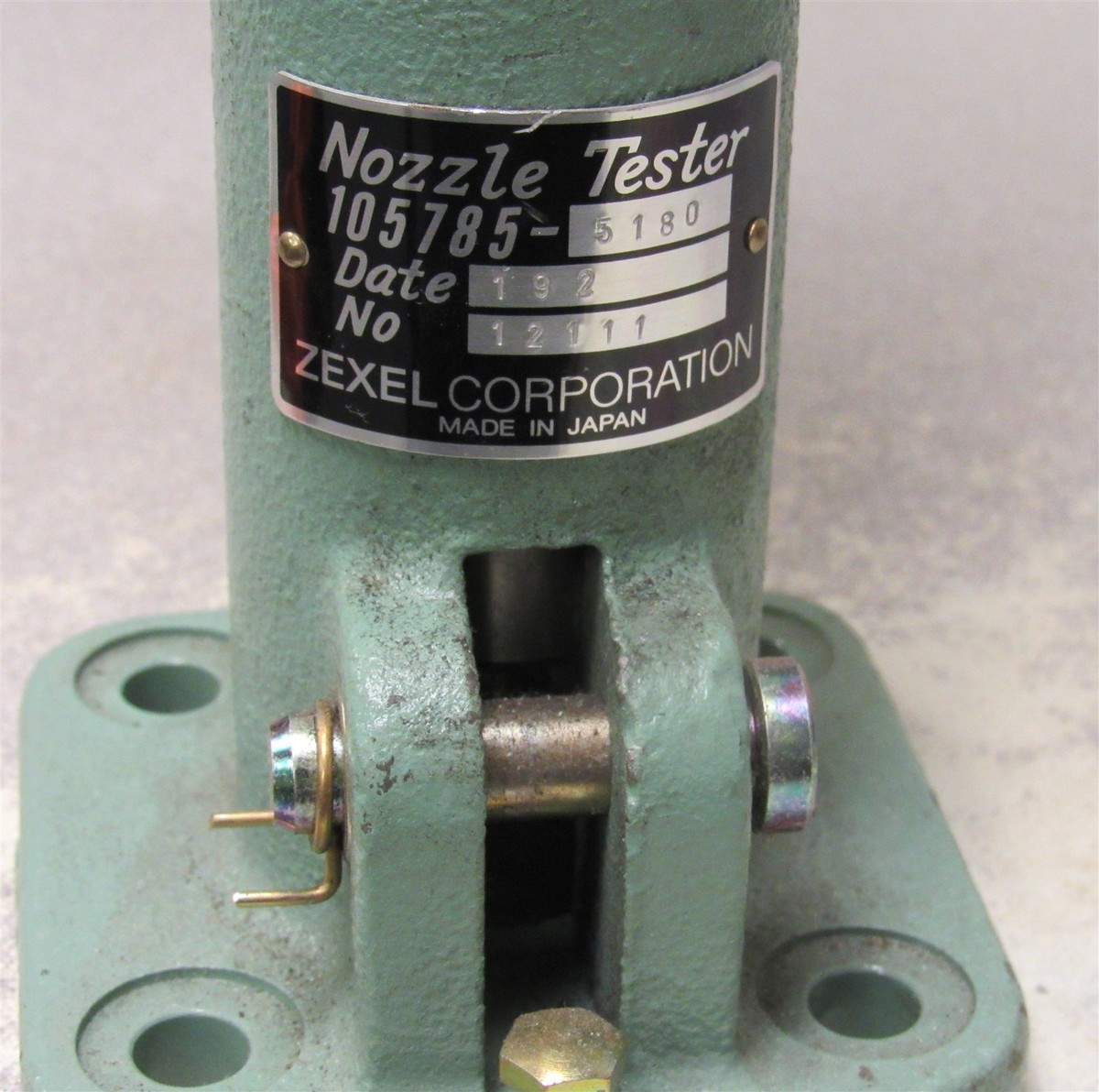 Zexel 105785-5180 Nozzle Tester | eBay
