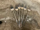Reed & Barton Sterling Silver 6  Cocktail Forks  5.75"