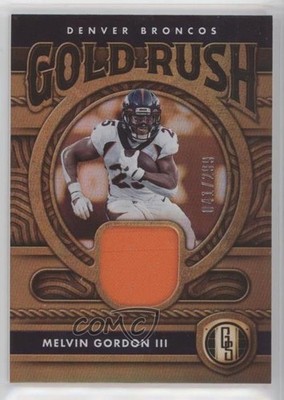2022 Panini Gold Standard Gold Rush 41/299 Melvin Gordon III #GR-MGO 0l2q