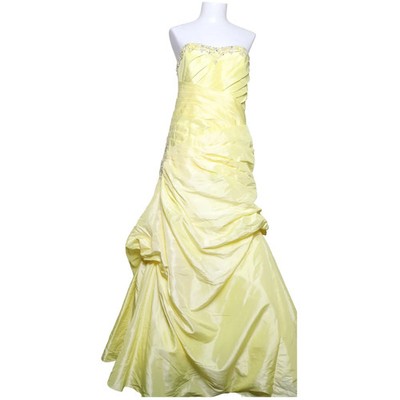 Private Label, Abendkleid, Größe: L, Gelb, Polyamid/Polyester, Batik, Damen #Ea3