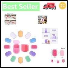 Moisturizing Portable Soap Sheets - 240 Dissolvable Travel-Friendly Packs