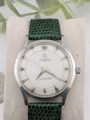 1950S OMEGA SEAMASTER AUTOMATIC 354 BUMPER REF#2635-7 32.5 MM