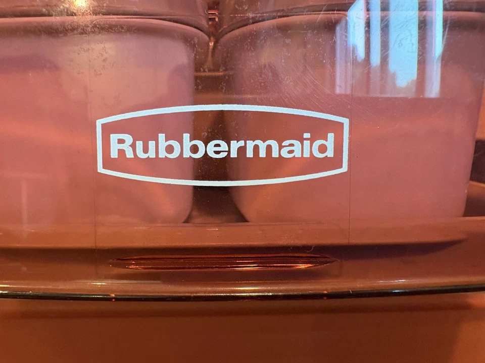 Juegos de cajas porcionadas Rubbermaid contenedores de almuerzo rojos Bento almacenamiento Foto 2 de 4