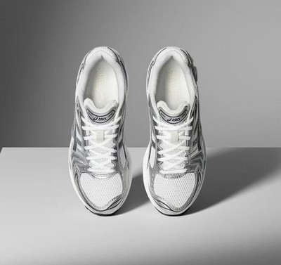 Size 8 - Asics Gel Kayano 14 White Graphite Grey for sale online