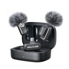 Lark A1 Wireless Microphone for iPhone 17/16/15 Android, 48kHz/24-bit, 3-Le...