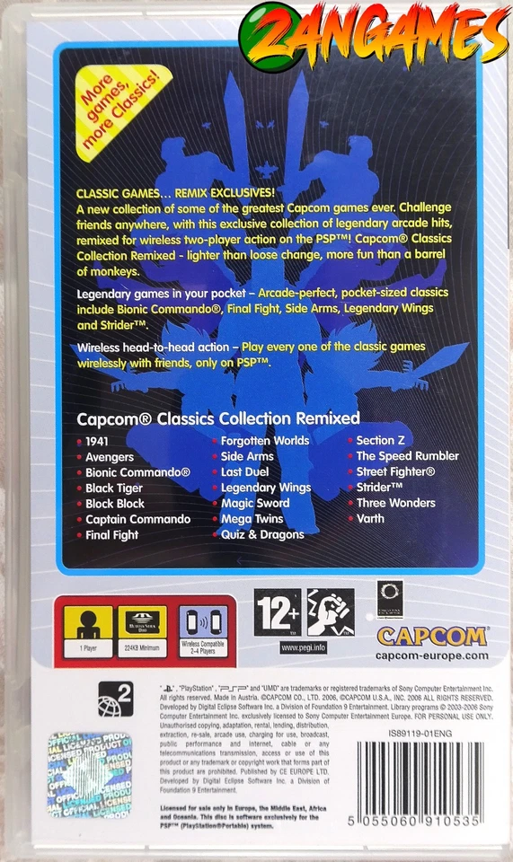 Capcom Classics Collection Remixed (Playstation Portable) - Image 2 of 4