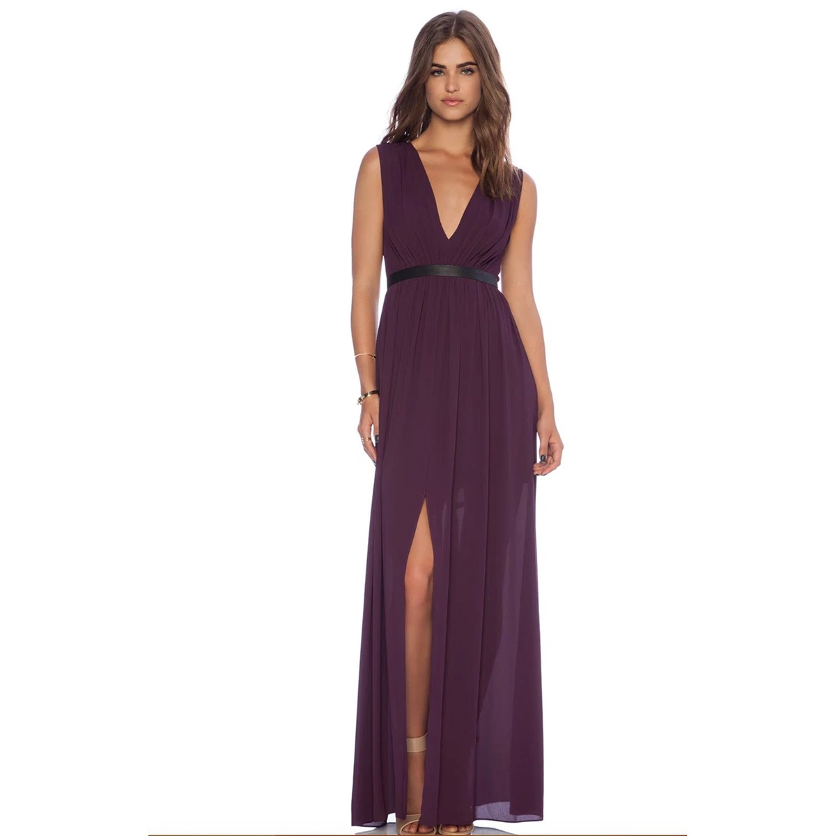 strapless open back dress Light Purple A Line Spaghetti Straps Lace Prom Dress Pl428