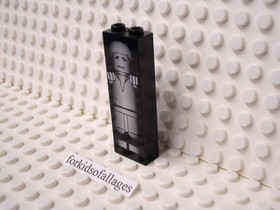 Lego 2454ps5 Han Solo Frozen in Carbonite 1x2x5 Black Brick (10123, 7144, 4476)