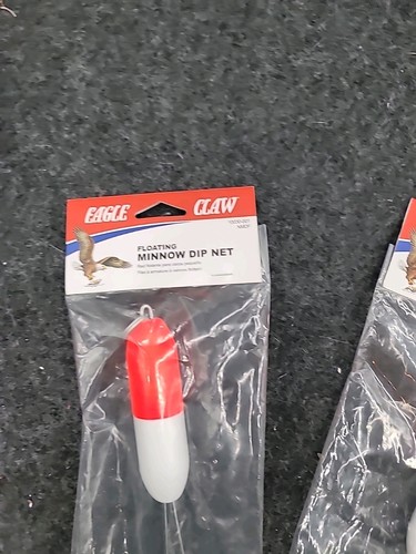 2 Reti Galleggianti Artiglio Aquila Minnow Dip 12" Secchio Pesca Shiner Esca Scoop - Foto 2 di 6