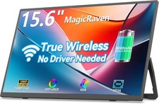 Wireless Portable Monitor - 15.6" 1080P Second Screen