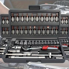 High End Tool Set Standard Wrench Set with Storage Box for Home Use