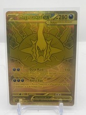 Mega Darkrai EX 120/084 Pitch Black EX Hyper Rare Gold Foil English