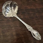Lucerne by Wallace Sterling Silver Large Serving Ladle Serving Silver (81 Grams)