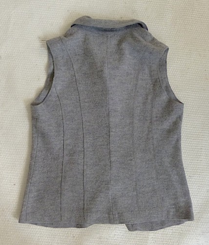 Gerry Weber Edition gilet élégant en laine bouillie M L - Imagen 6 de 6
