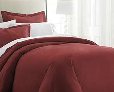 ienjoy Home Collection 3PC Duvet Cover Set Microfiber Ultra-Soft King/Cal King