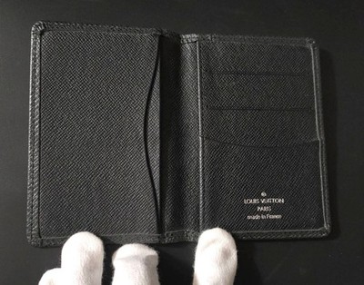 Louis Vuitton Organizer de Poshe Kartenetui Leder Kartenetui schwarz M30518
