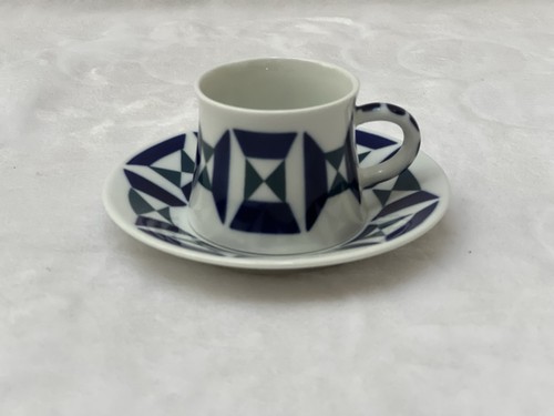 Nuovo Sargadelos Paxarica Demitasse Set di 6 tazze e piattini e crema (14 pezzi) - Foto 3 di 20