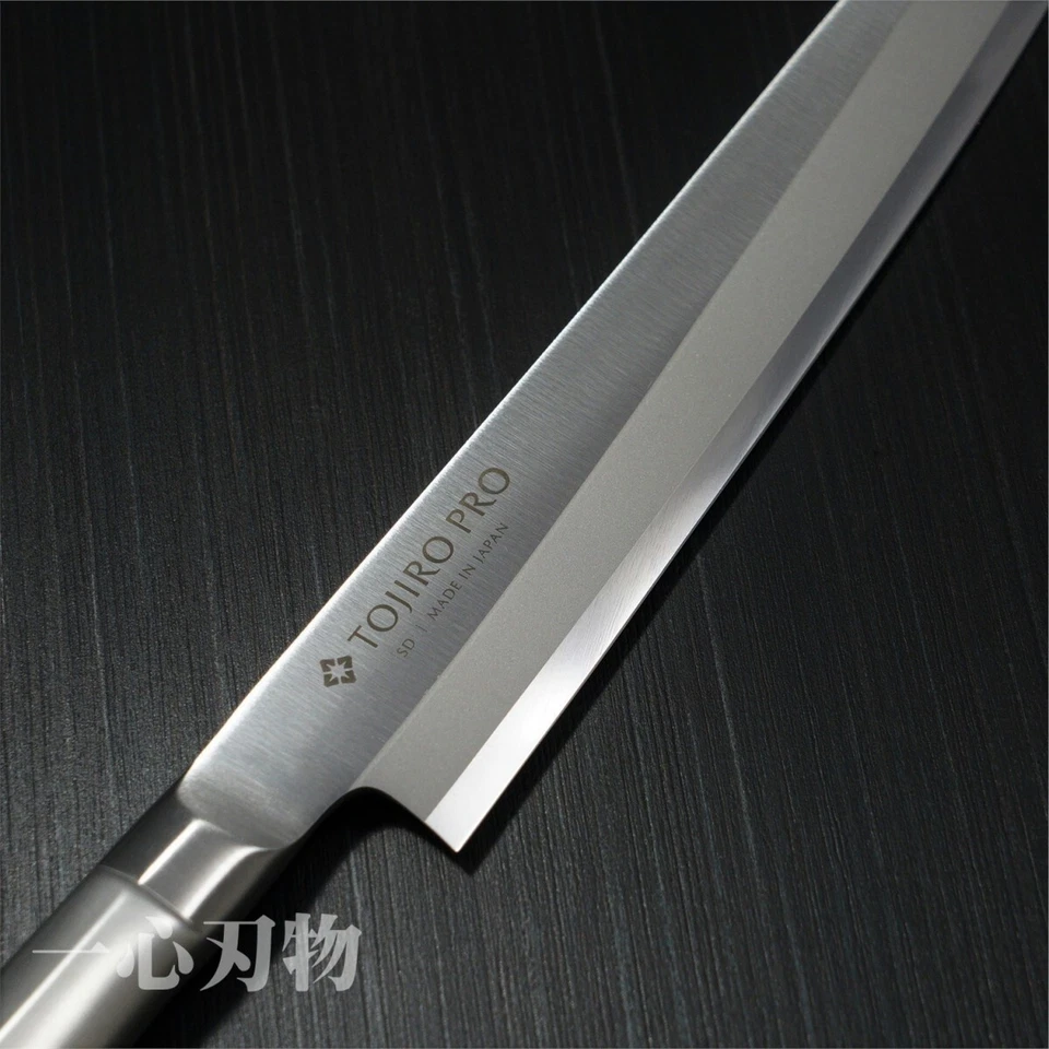 Cuchillo Sashimi Japonés TOJIRO PRO Yanagiba 300mm En muy buena condición-Molibdeno Acero Inoxidable Foto 3 de 4