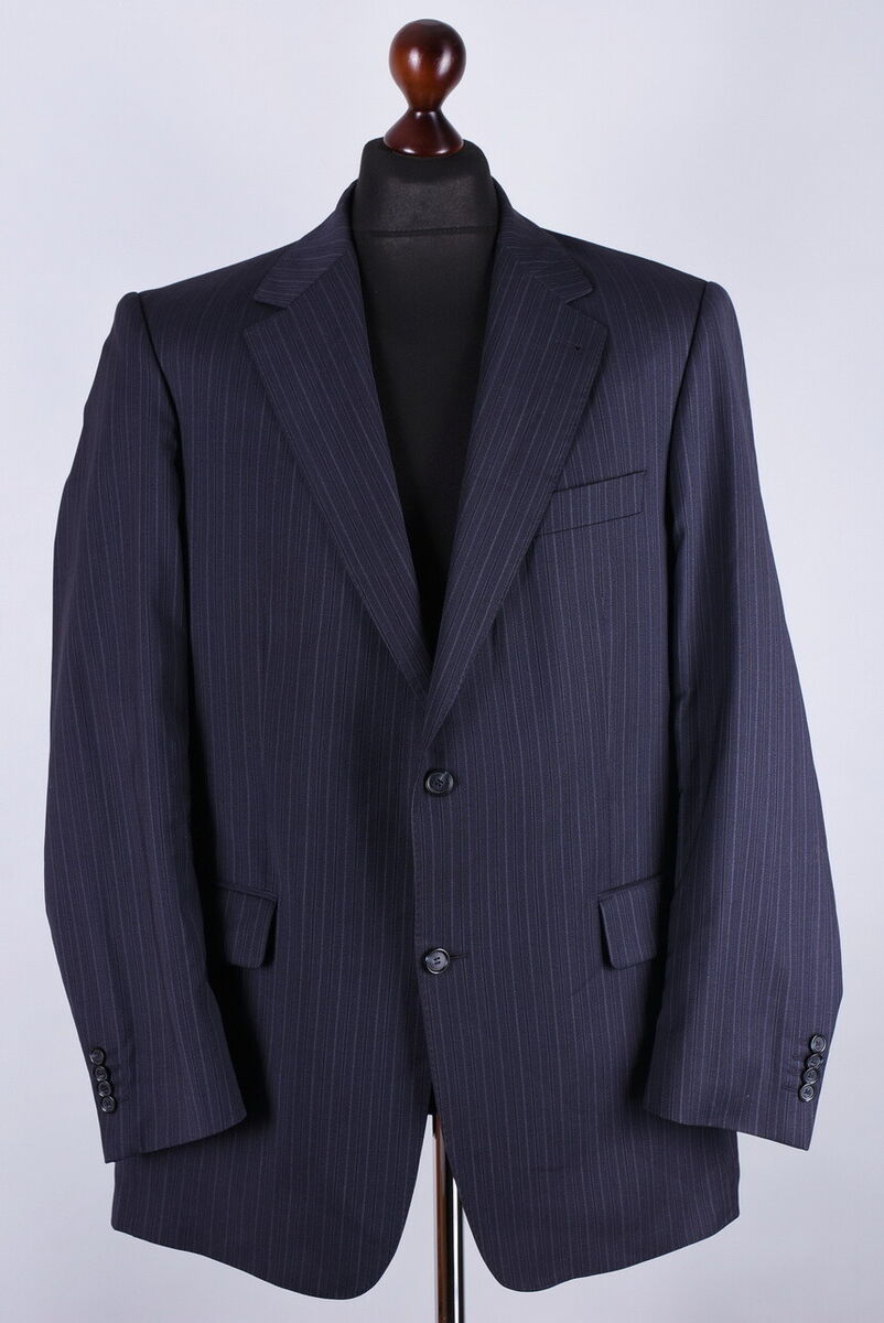 Burberry London K-Knopf Classic Wool Blazer Jacket Size L Burberry London K-Knopf Classic Wool Blazer Jacket Size L