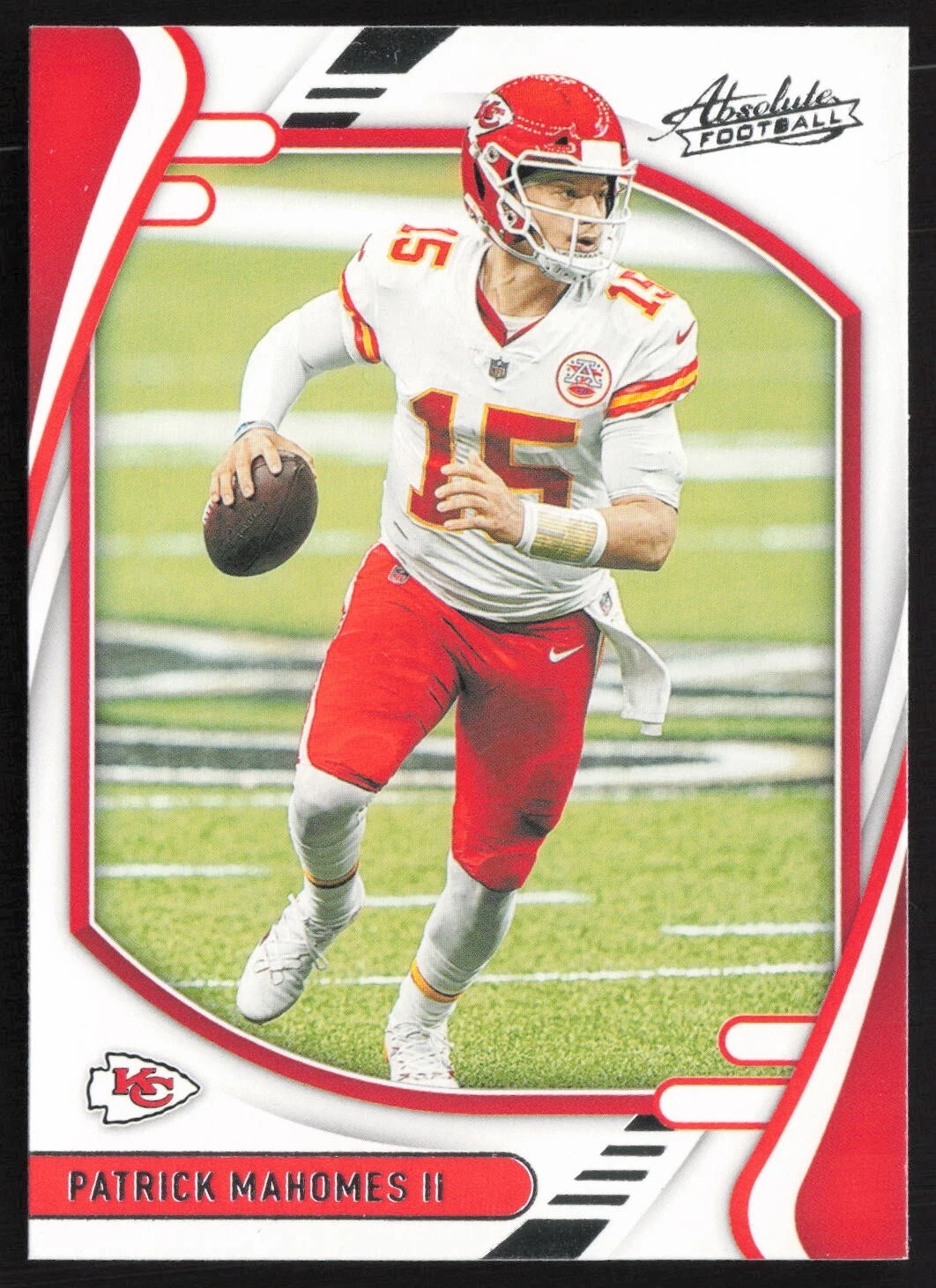 Patrick Mahomes trading card