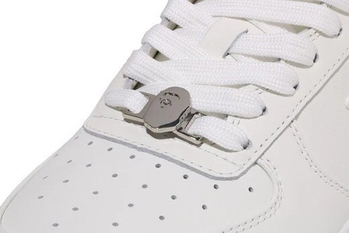 40278 BAPE STA #50 white US6 - Picture 3 of 6