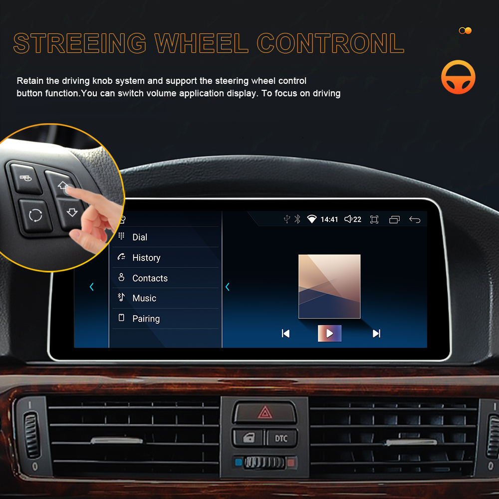 BMW E90 E91 E60 E61 CarPlay 12.3'' Car Stereo Car Radio GPS Sat DAB+ 4G