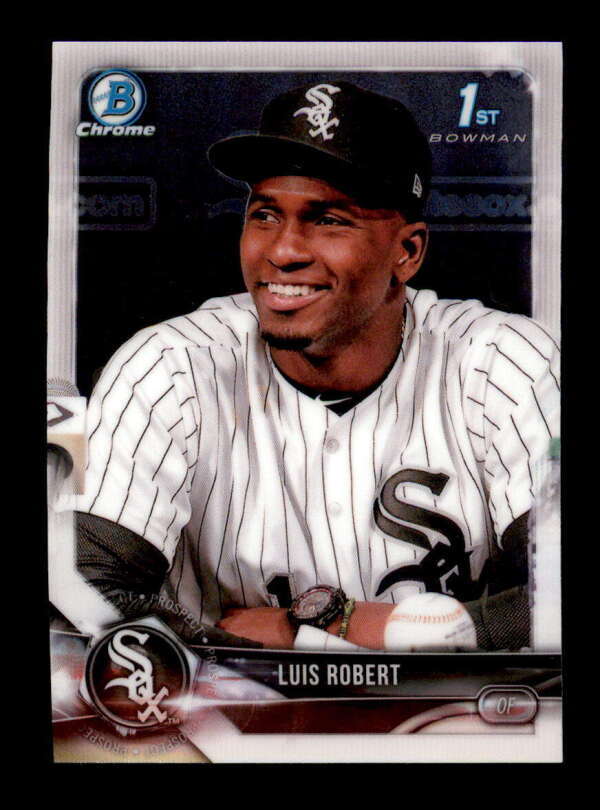 LUIS ROBERT 2018 BOWMAN CHROME PROSPECTS #BCP21 WHITE SOX ROOKIE