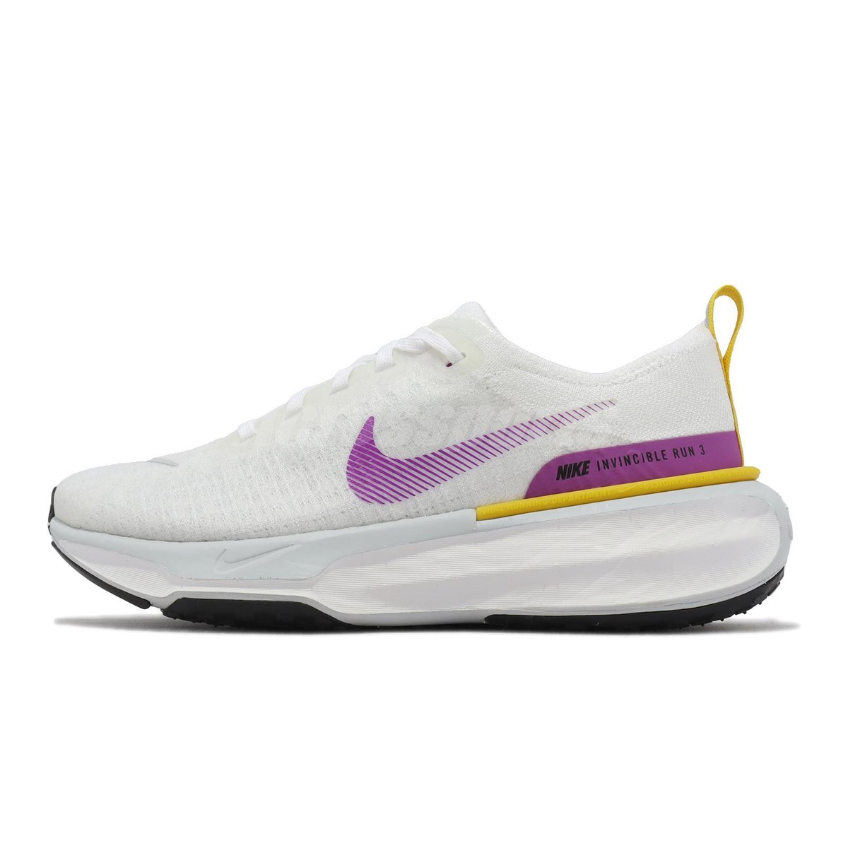 Size 8.5 - Nike ZoomX Invincible 3 White Vivid Purple W for Size 8.5 - Nike ZoomX Invincible 3 White Vivid Purple W for