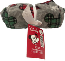 Walt Disneys Mickey Mouse Christmas Kids Size 5t PJ/Pajama Pants/Jammie Pants