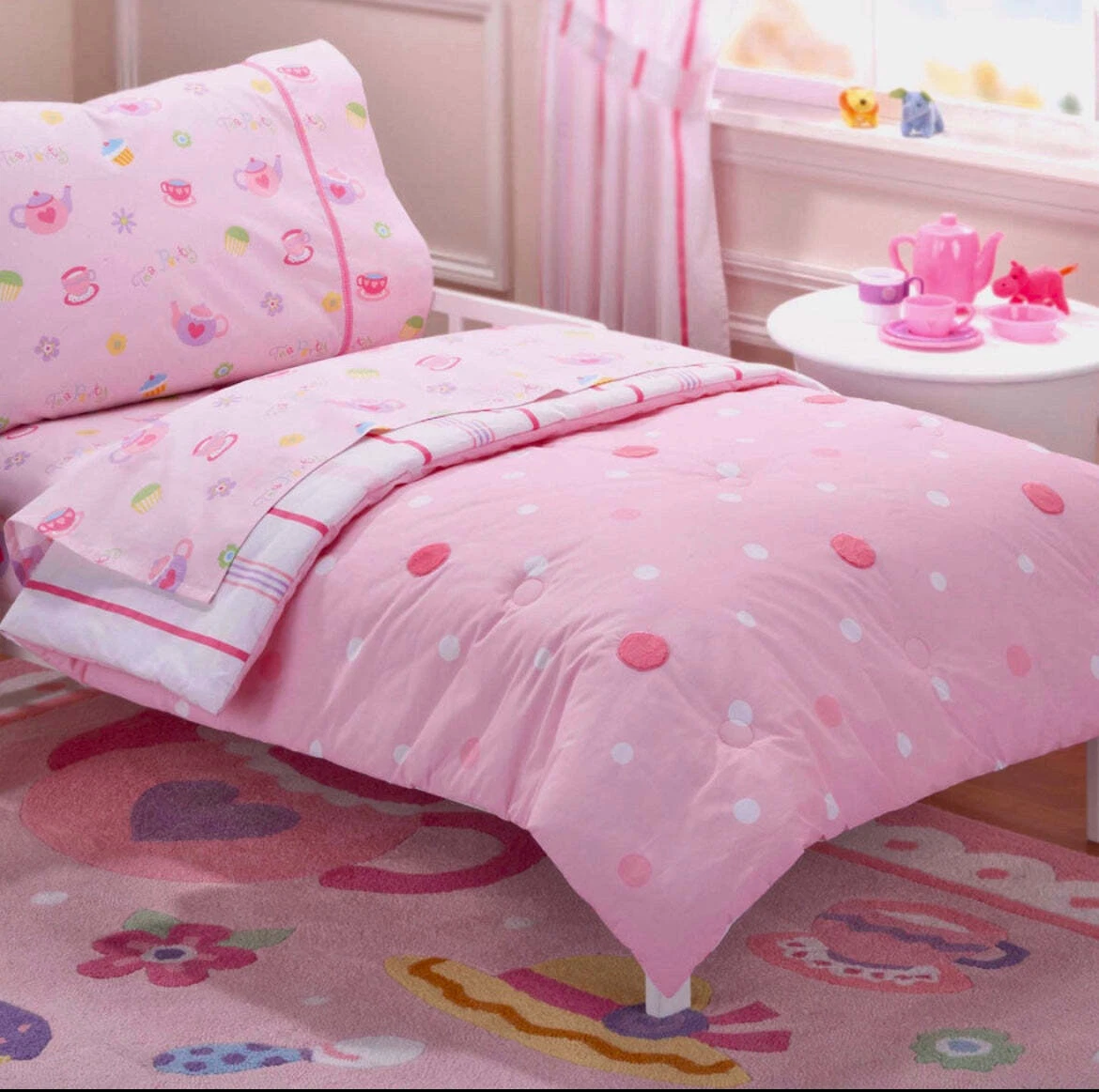 Girls top pink comforter
