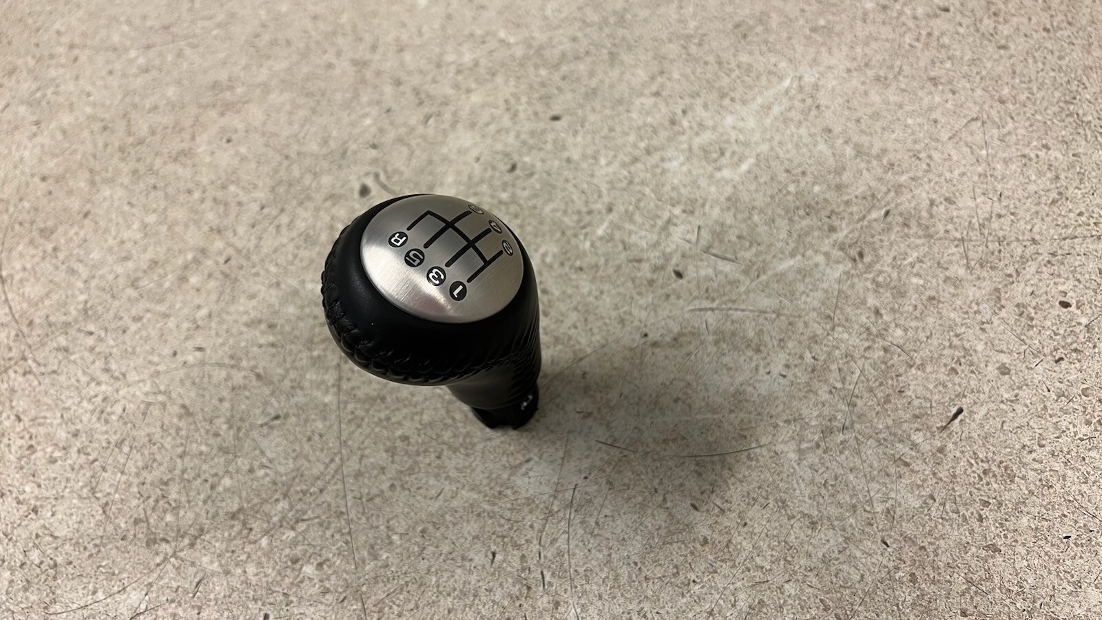 08 13 Corvette C6 Z06 Shifter Shift Knob OEM GM Factory Ebony Leather