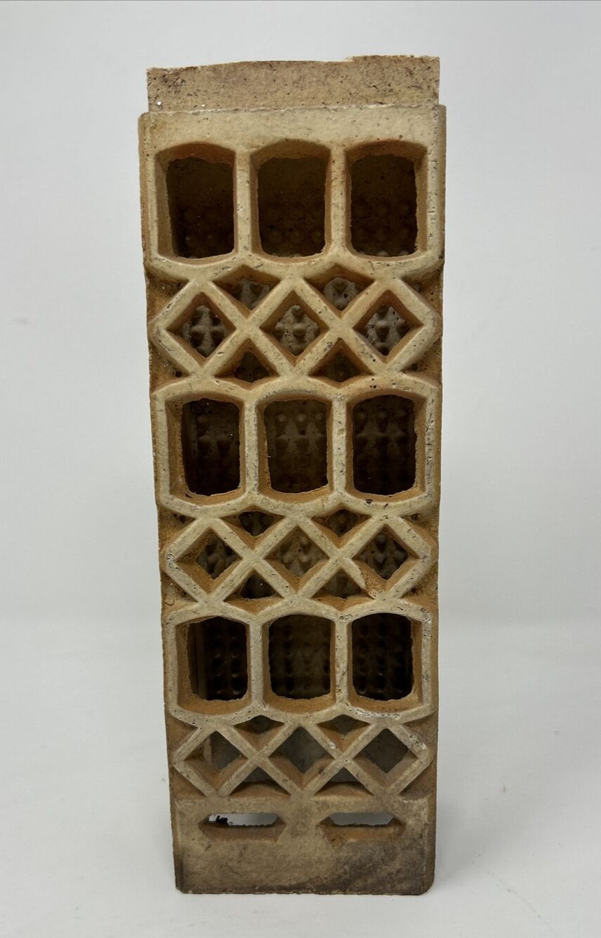 Radiant Ceramic Heater Grate Insert Brick 860 ACF CO Art Deco 8.5"